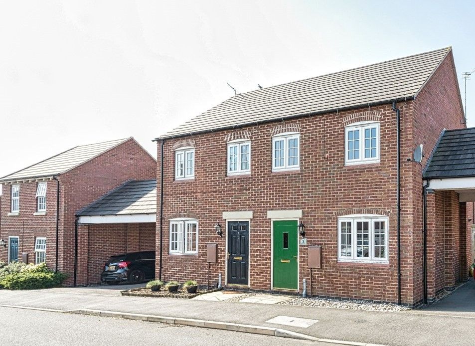3 bed semidetached house for sale in Gretton Drive, Anstey, Leicester