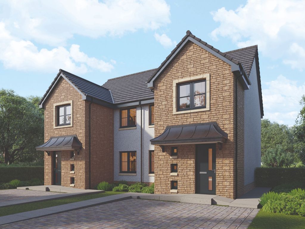 New home, 3 bed semidetached house for sale in Hens Nest Road, Bathgate, West Lothian EH47, £