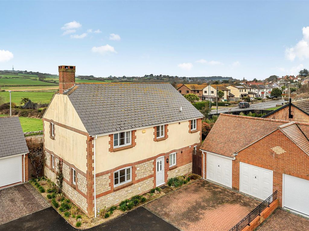 4 bed detached house for sale in Meadowlands, West Bay, Bridport DT6, £