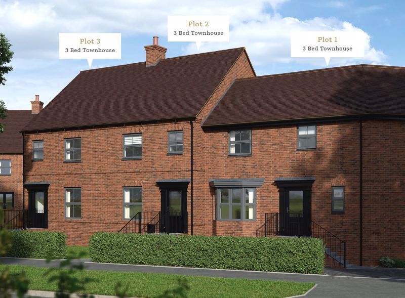 New home, 3 bed terraced house for sale in Plot 3, Bonehill Road