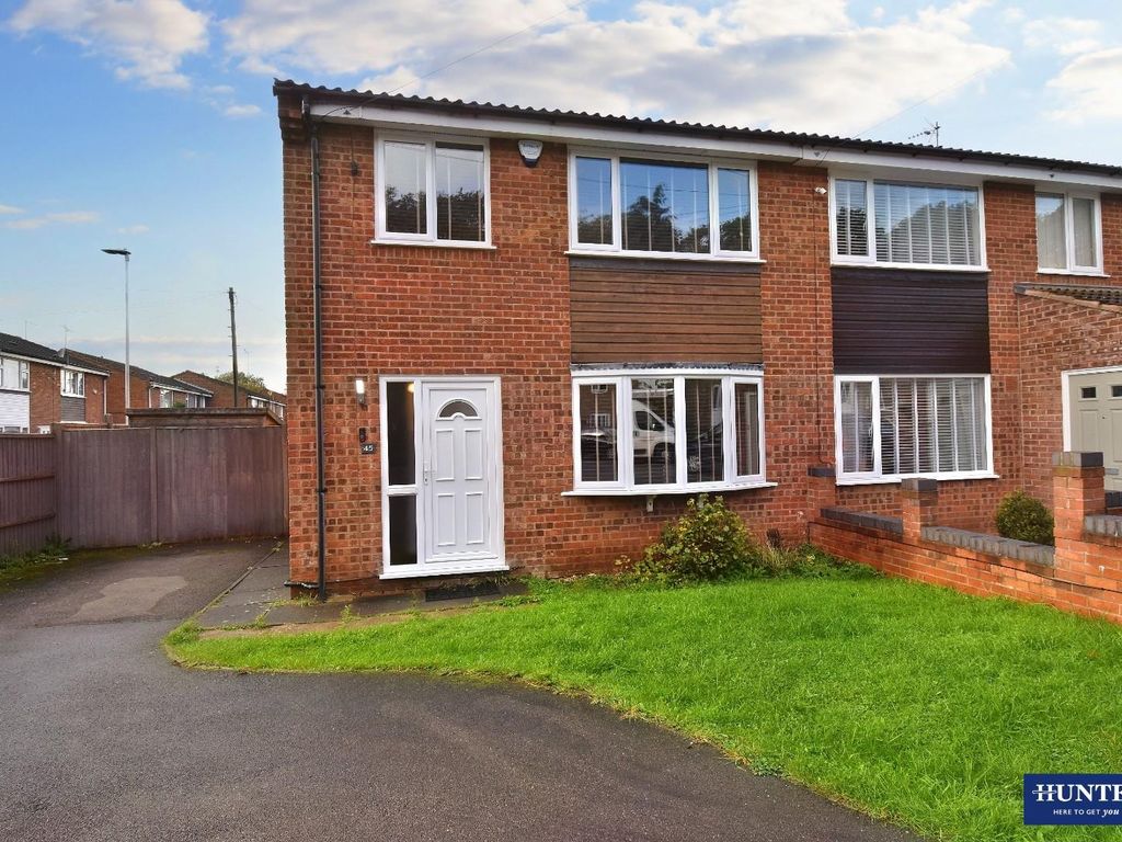 3 bed semidetached house for sale in Bradshaw Avenue, Glen Parva