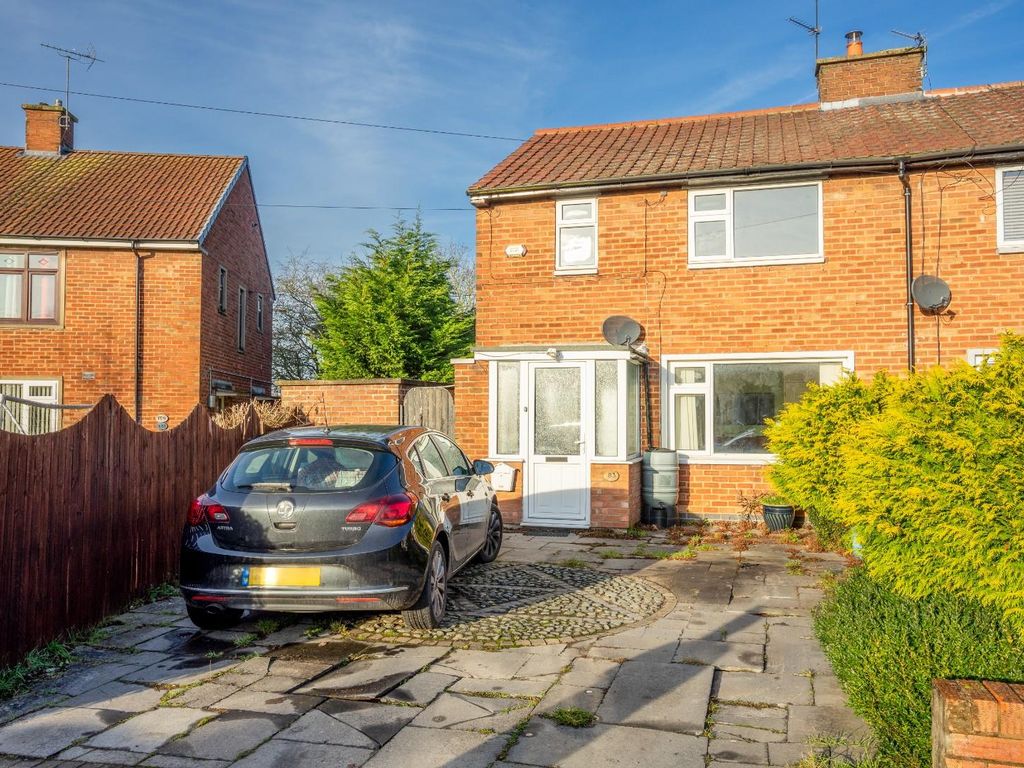 2 bed semidetached house for sale in Wains Road, Dringhouses, York