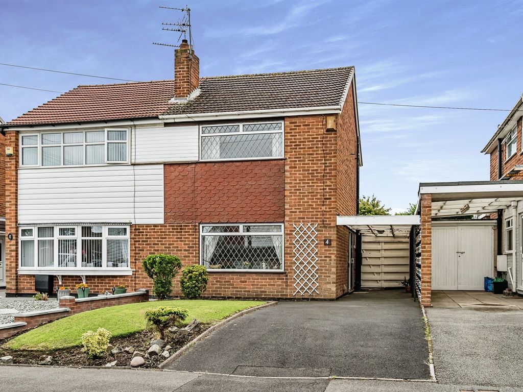 2 bed semidetached house for sale in Thetford Close, Tipton DY4 Zoopla