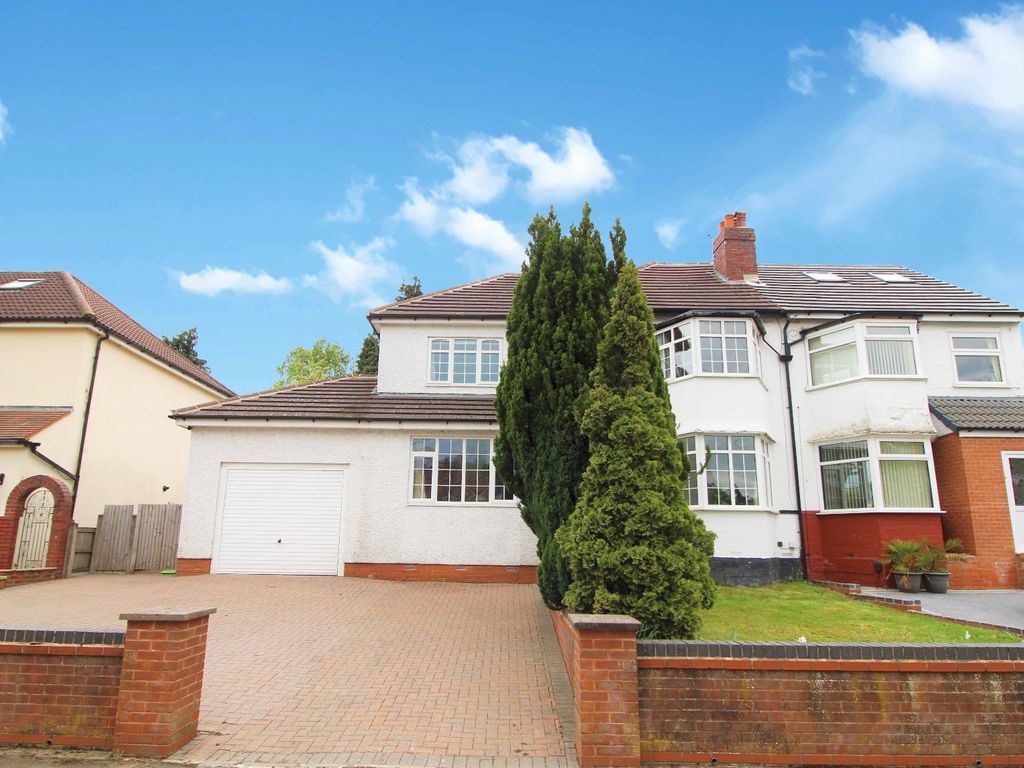 4 bed semidetached house for sale in Egginton Road, Hall Green