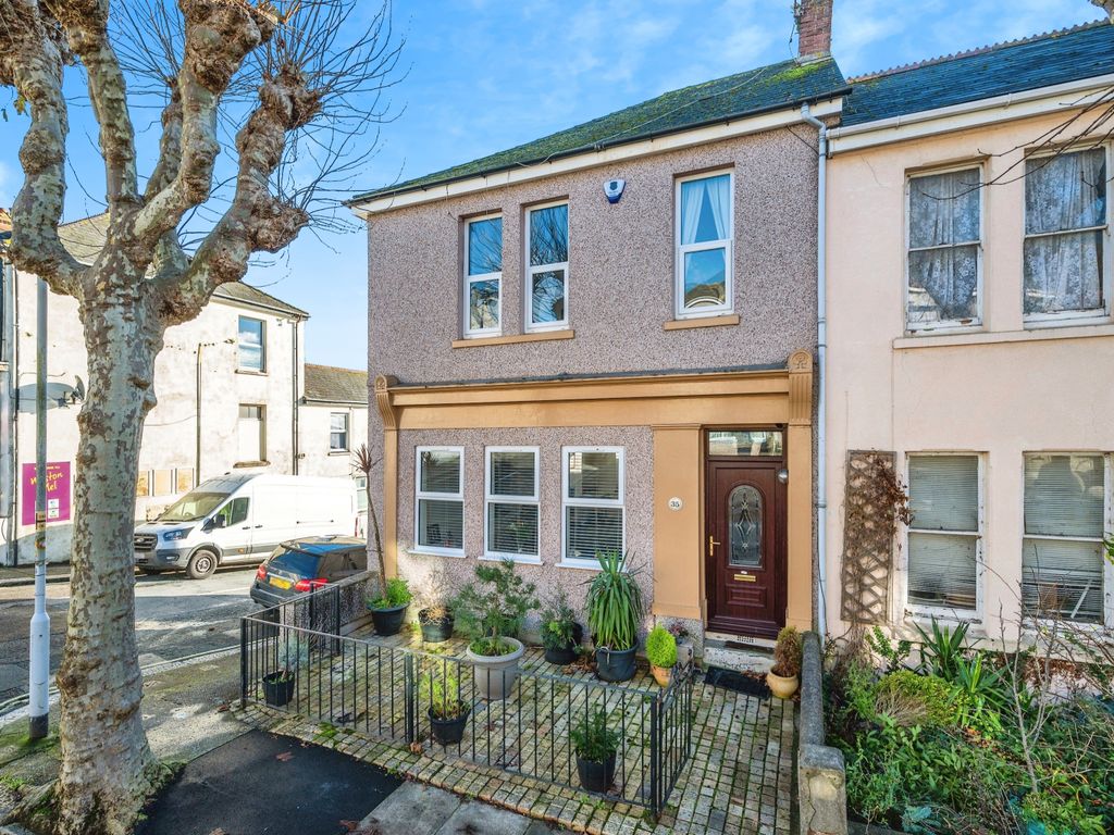 3 bed end terrace house for sale in Bridwell Road, St Budeaux, Plymouth