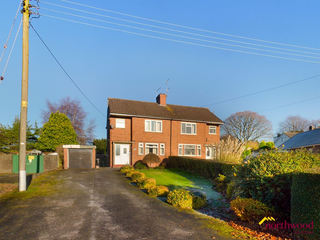 3 bed semidetached house for sale in Seabridge Lane, NewcastleUnder