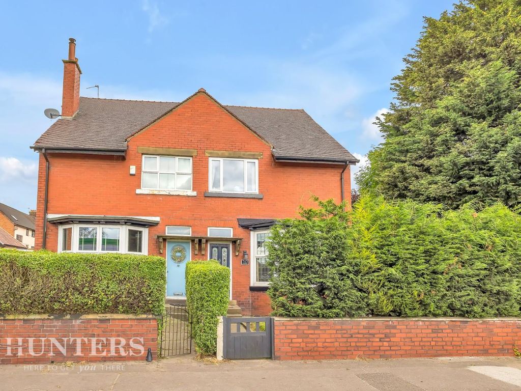 3 bed semidetached house for sale in Halifax Road, Hurstead OL12, £