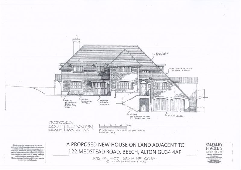 New home, Land for sale in Medstead Road, Beech, Alton, Hampshire GU34
