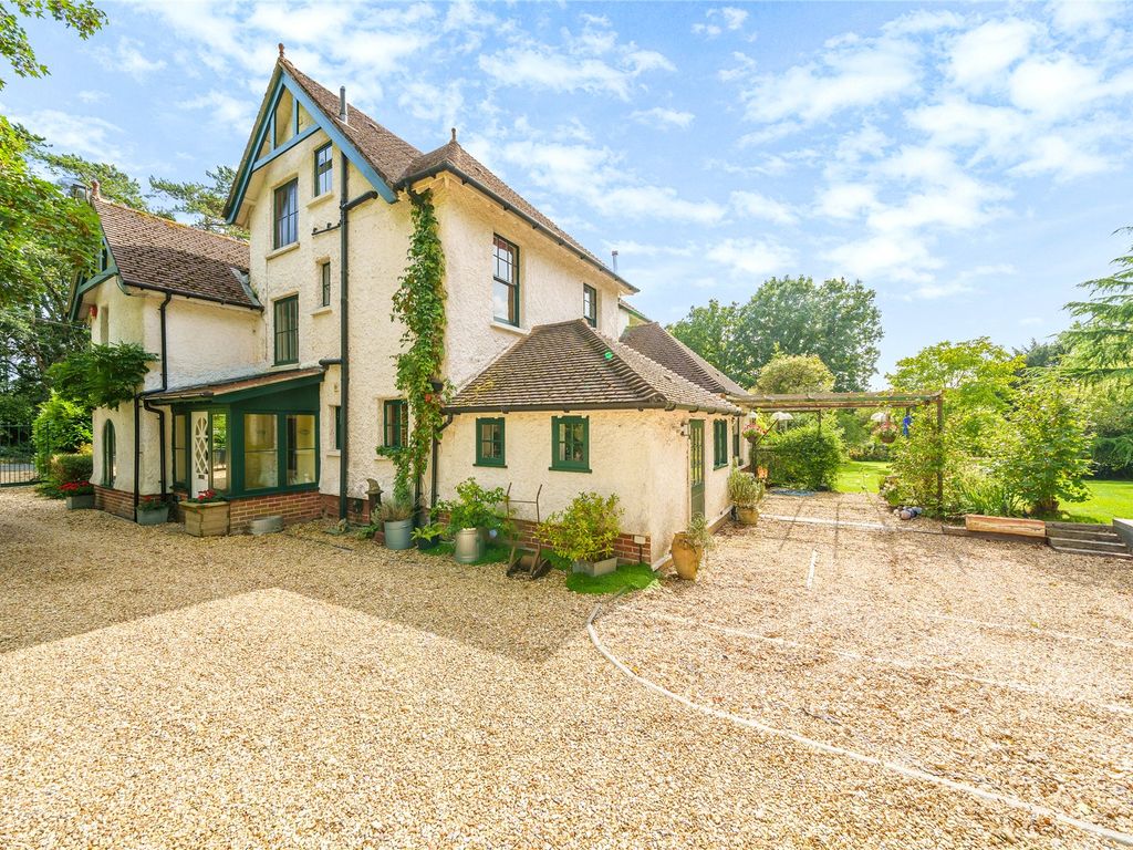 6 bed detached house for sale in Arnewood Bridge Road, Sway, Lymington