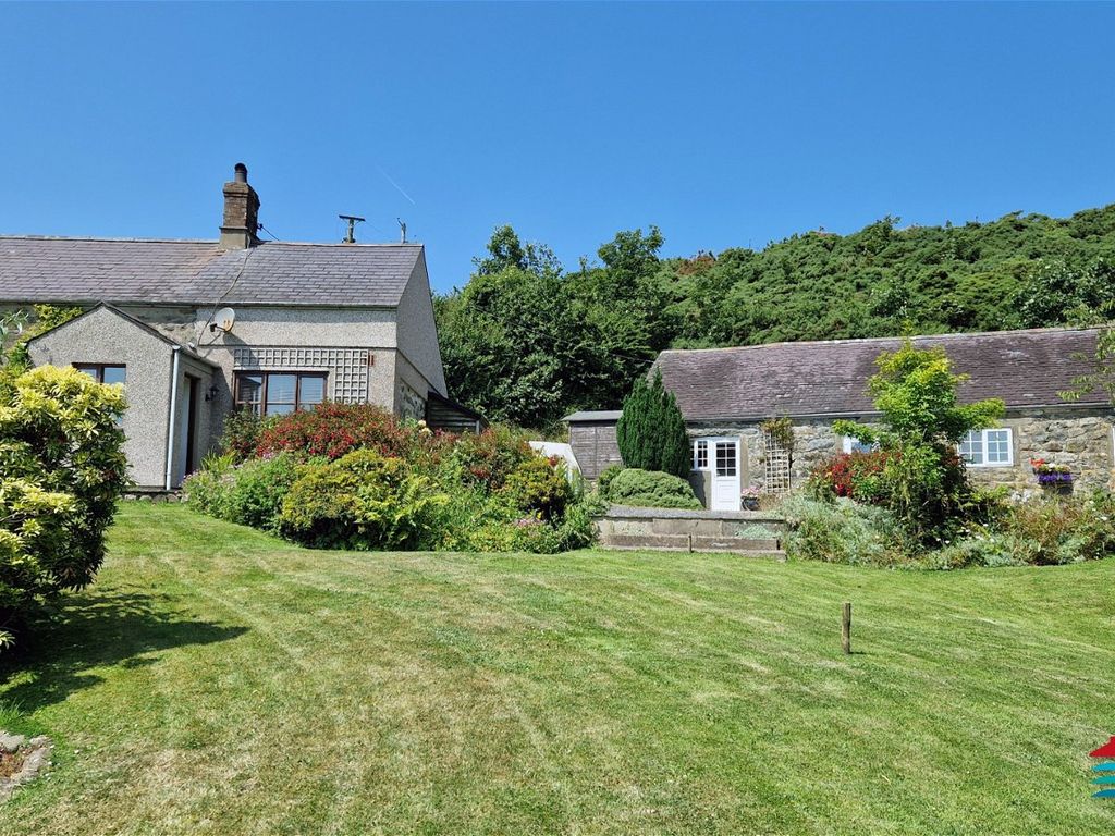 5 bed detached house for sale in 2 Properties, Sarn, Pwllheli LL53, £