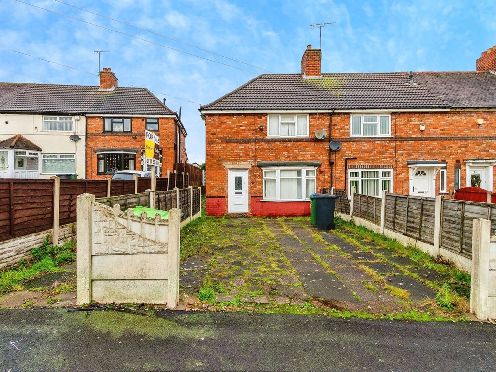 3 bed end terrace house for sale in Asbury Road, Wednesbury WS10, £