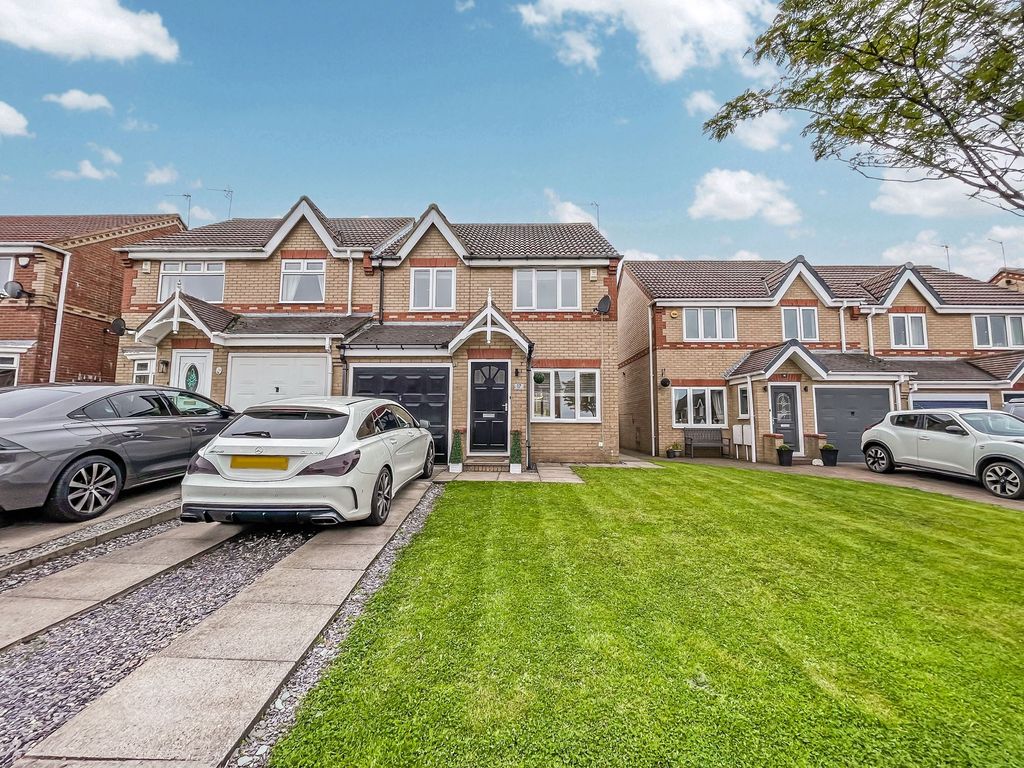 3 bed semidetached house for sale in Garside Grove, Peterlee SR8 Zoopla
