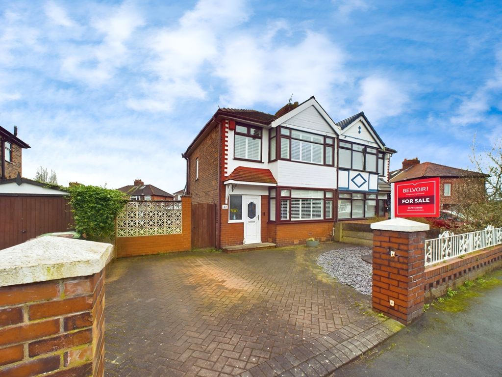 3 bed semidetached house for sale in Queens Drive, Windle, St Helens WA10, £235,000 Zoopla