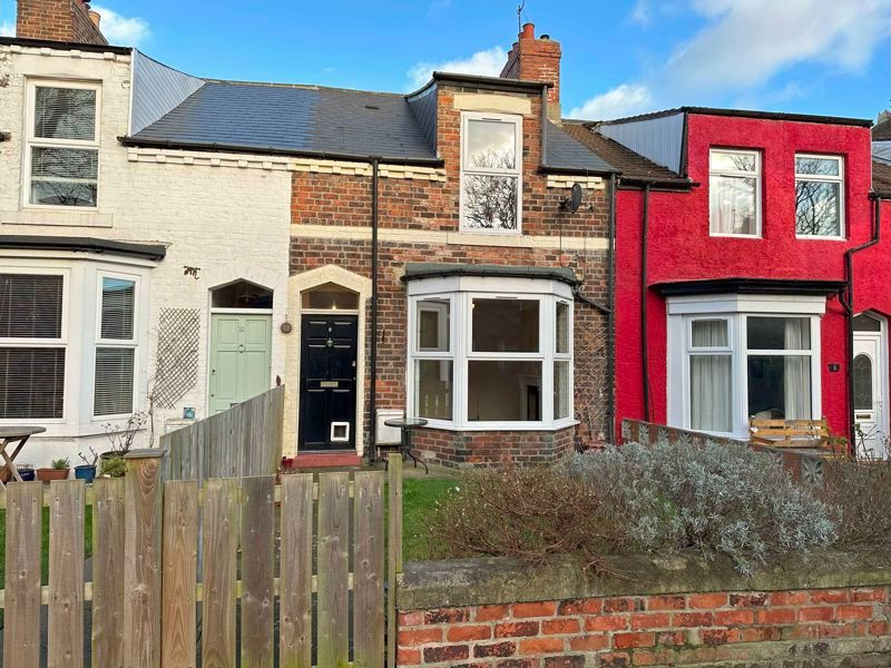 2 bed terraced house for sale in Alexandra Terrace, Whitley Bay NE26, £