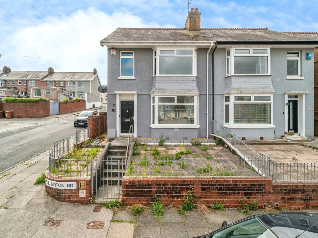 3 bed end terrace house for sale in Fullerton Road, Stoke, Plymouth PL2