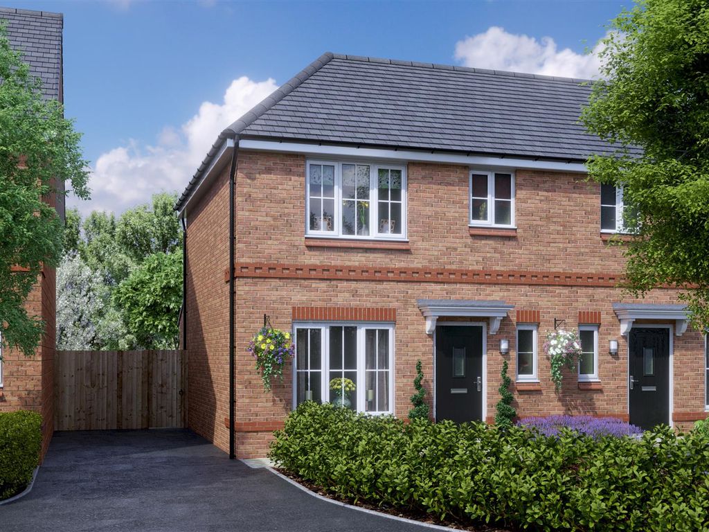 3 bed semidetached house to rent in Outfield Way, Hinckley LE10, £