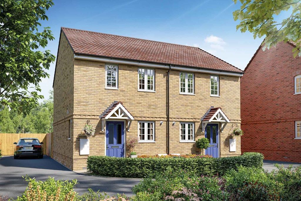 New home, 2 bed semidetached house for sale in "The Canford Plot 109