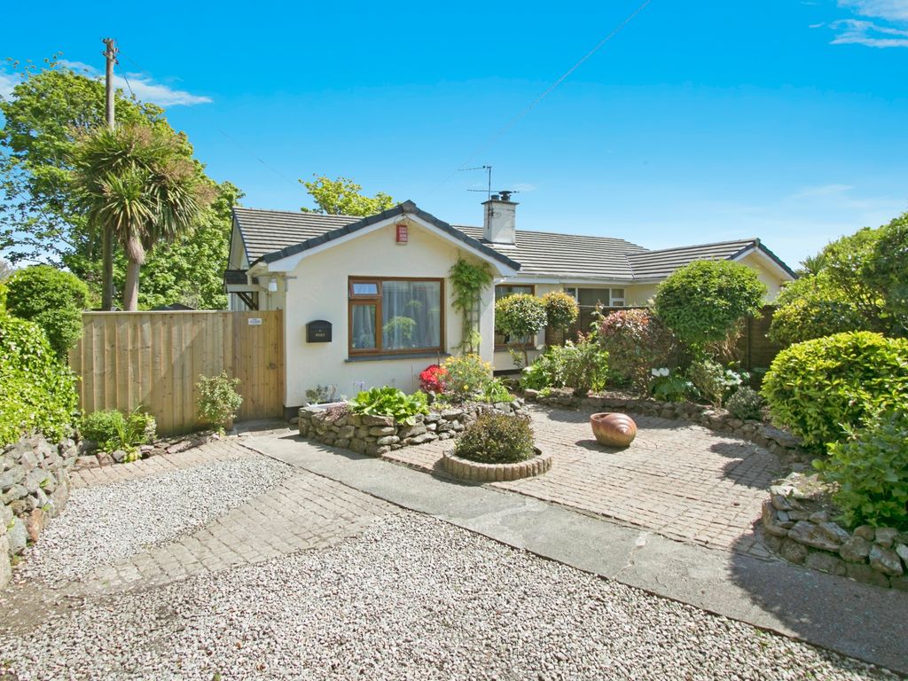2 bed bungalow for sale in Church Street, Carharrack, Redruth TR16, £