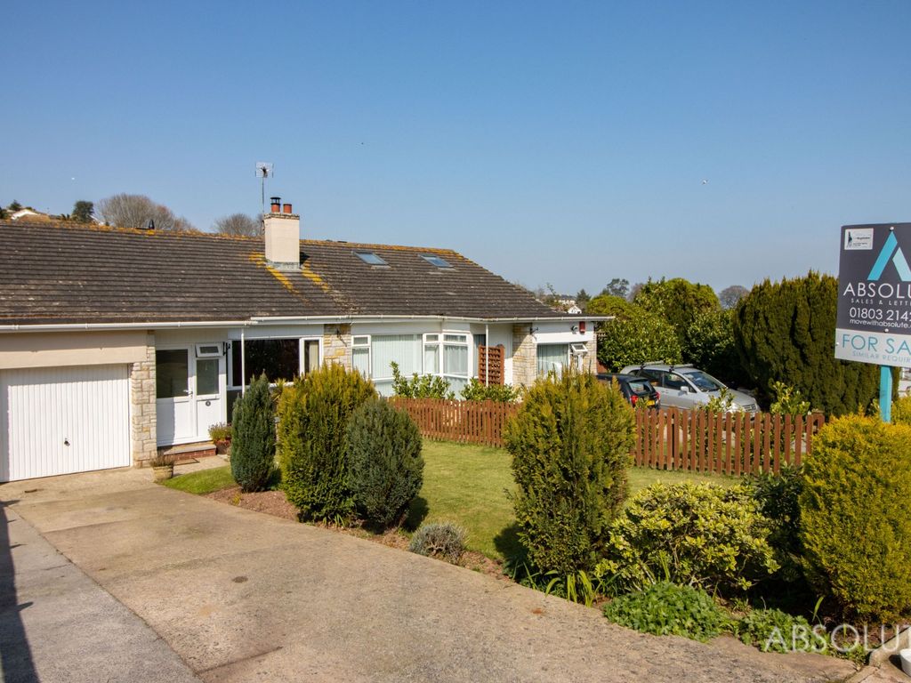 2 bed semidetached bungalow for sale in Maple Road, Brixham, Devon TQ5
