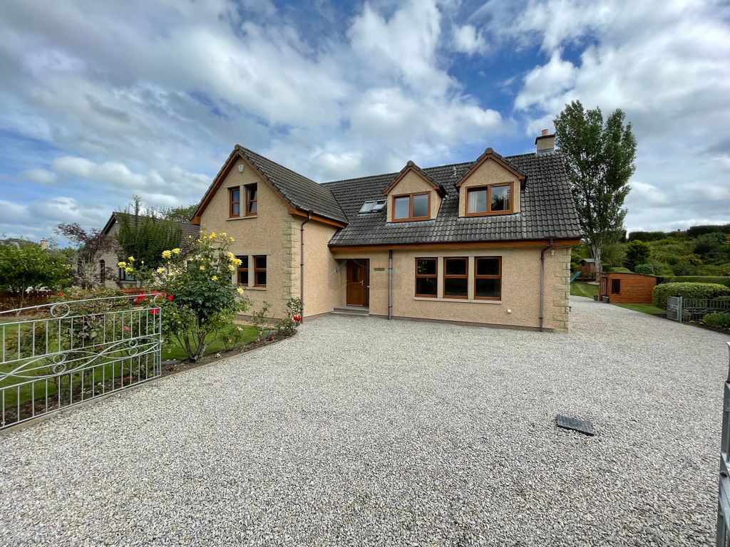 5 bed detached house for sale in Delmunach, Mundole, Forres, Morayshire