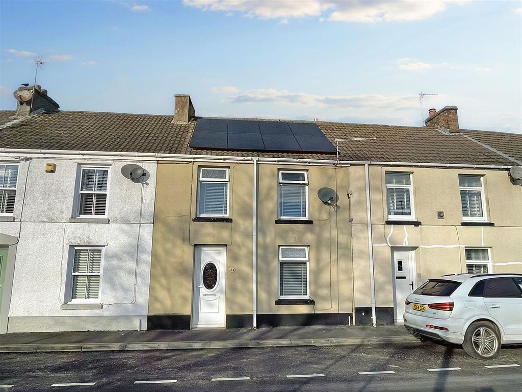 3 bed terraced house for sale in Priory Street, Kidwelly SA17, £160,000
