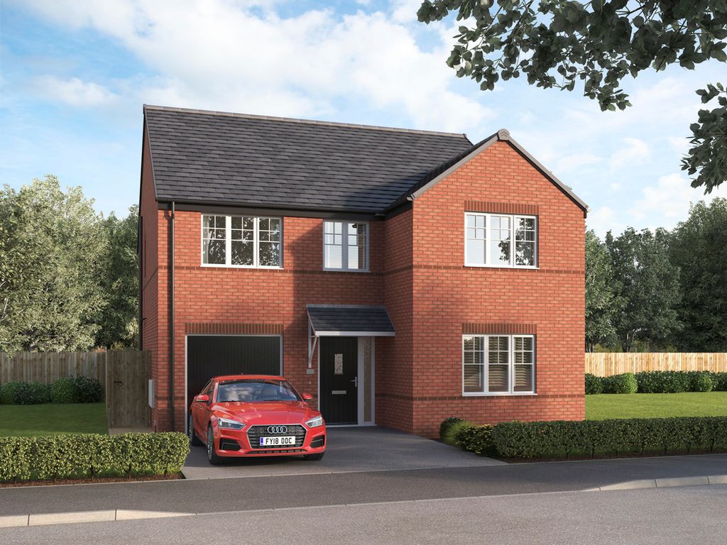 New home, 4 bed detached house for sale in "Darwood" at Lees