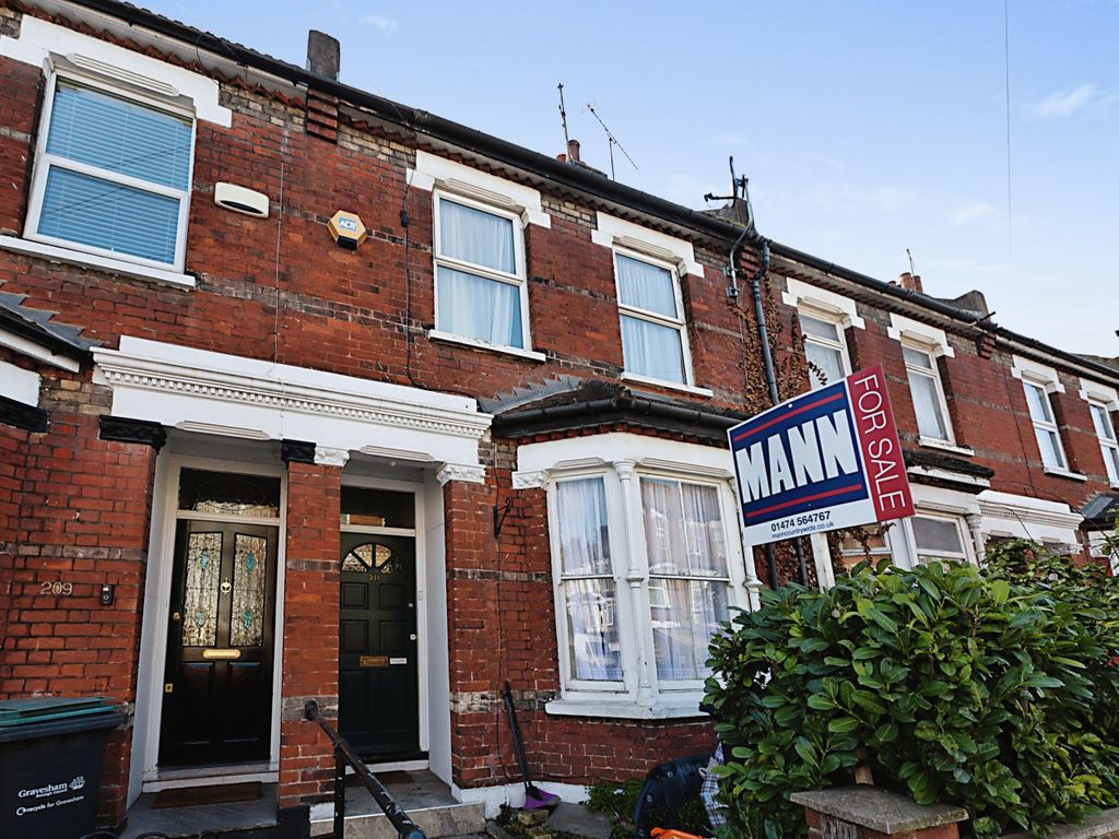 3 bed terraced house for sale in Old Road West, Gravesend, Kent DA11