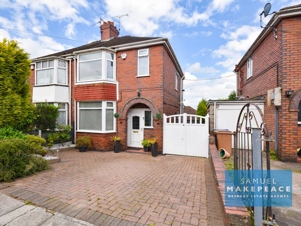 3 bed semidetached house for sale in Emery Avenue, Sneyd Green, Stoke
