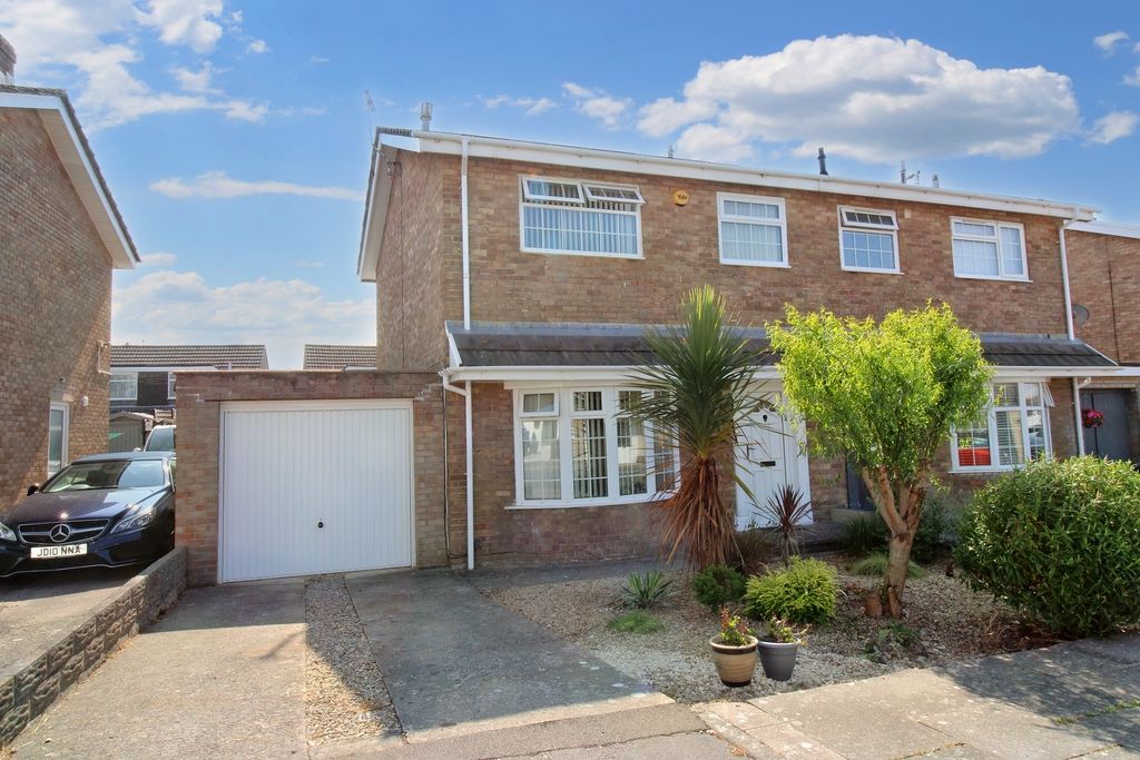3 bed semidetached house for sale in Sker Walk, Nottage, Porthcawl
