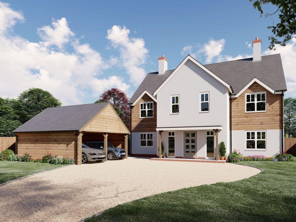 New home, 5 bed detached house for sale in Barnes Lane, Lymington SO41