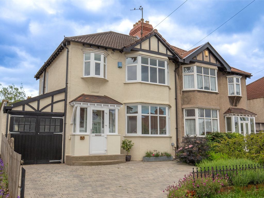 3 bed semidetached house for sale in West Broadway, Bristol BS9, £