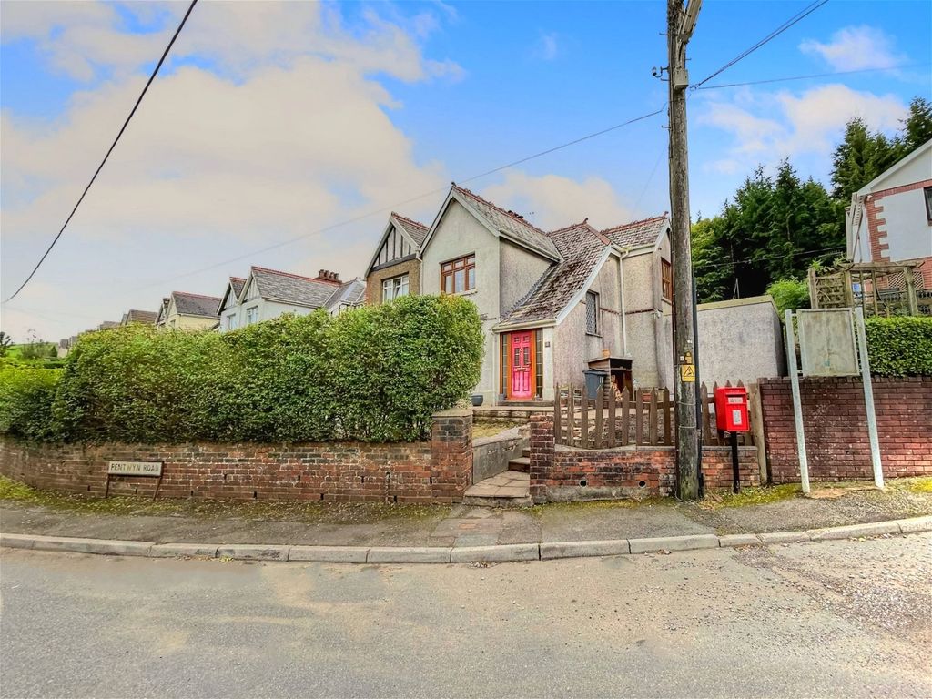 3 bed semidetached house for sale in Pentwyn Road, Cynonville, Port