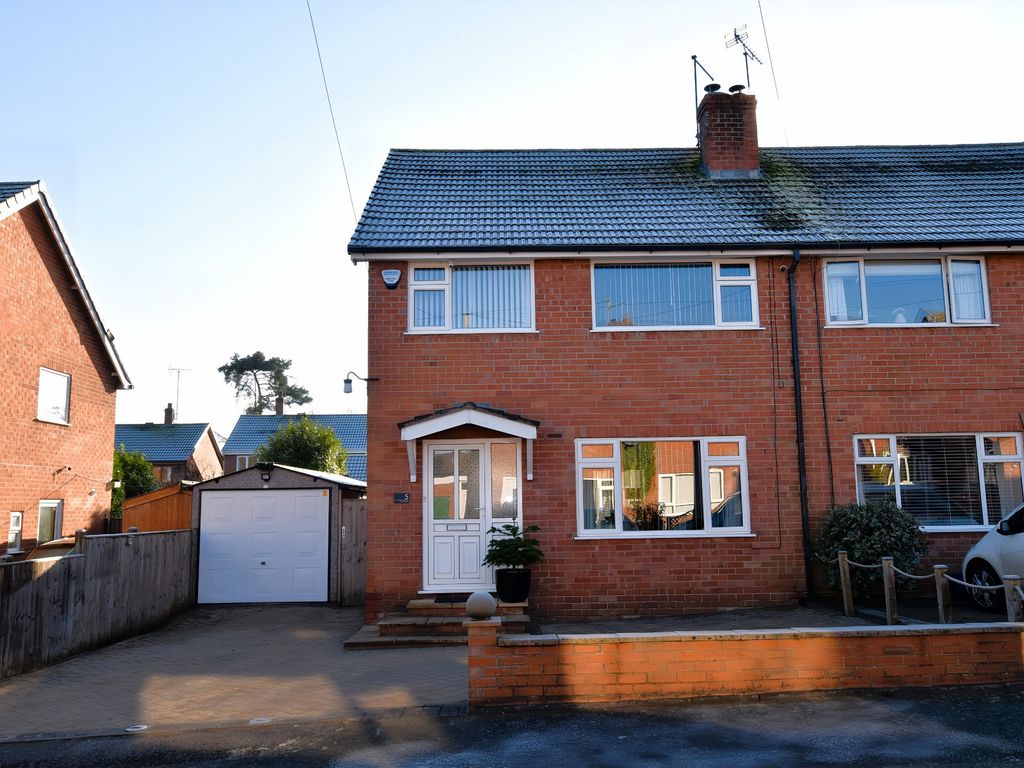 3 bed semidetached house for sale in Ashley View, Market Drayton TF9