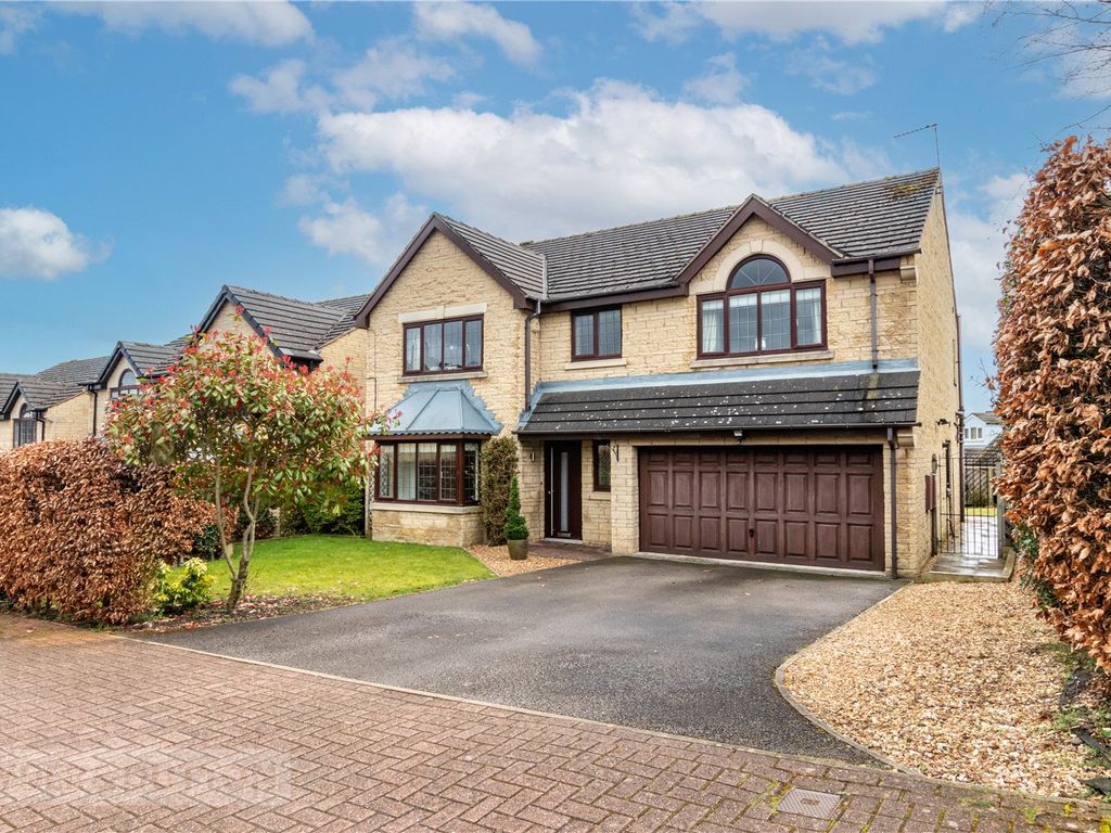 5 bed detached house for sale in West Ley, Honley, Holmfirth, West