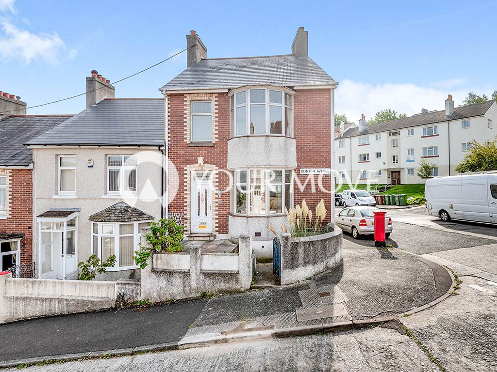 3 bed end terrace house for sale in Clinton Avenue, Plymouth, Devon PL4