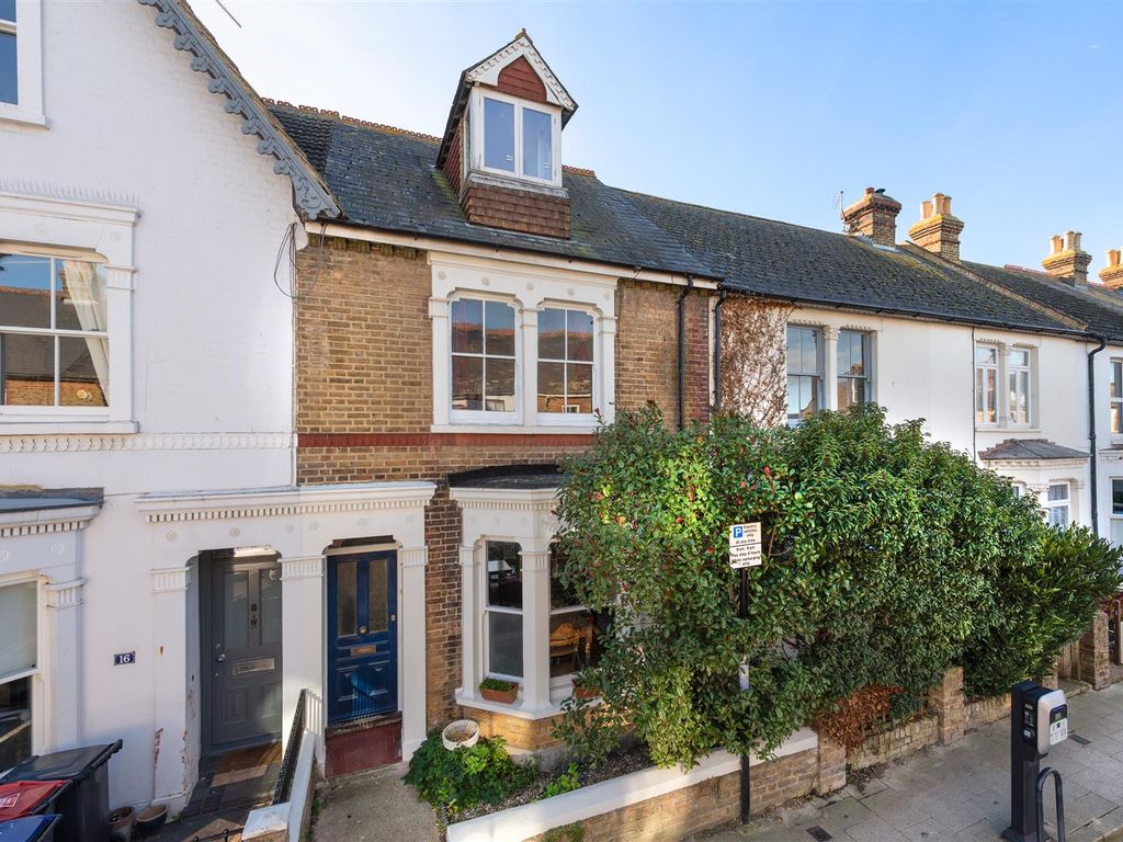 3 bed terraced house for sale in Nelson Road, Whitstable CT5, £675,000