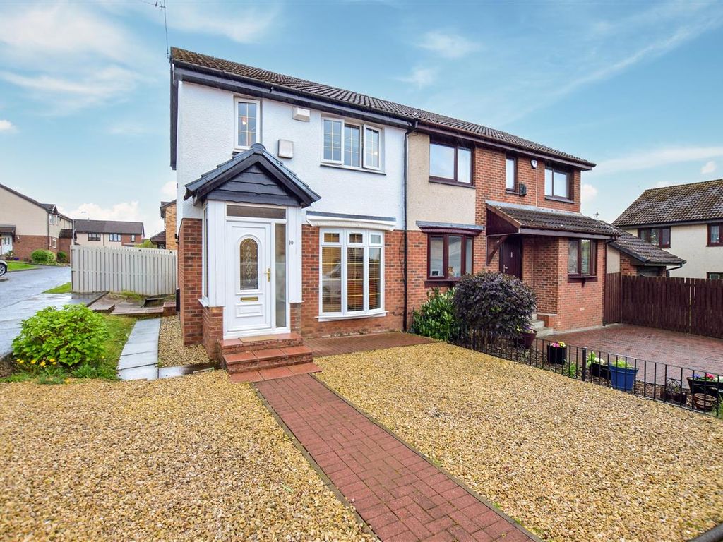 3 bed semidetached house for sale in Mary Drive, Bellshill ML4, £