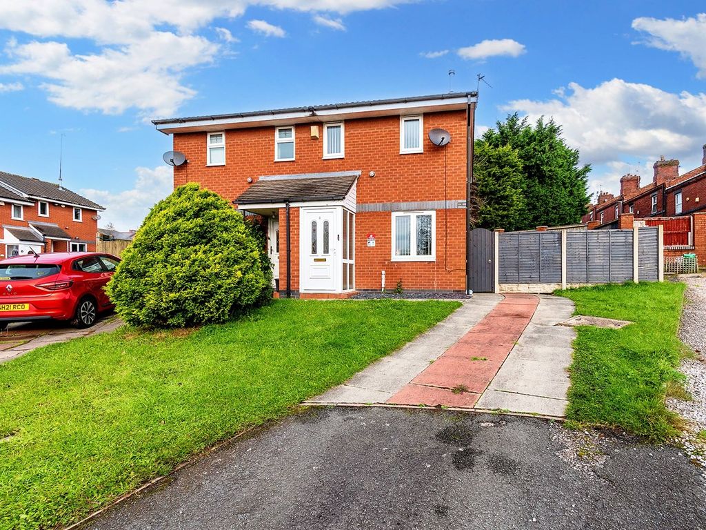 2 bed semidetached house for sale in Arnot Close, St Helens WA10, £