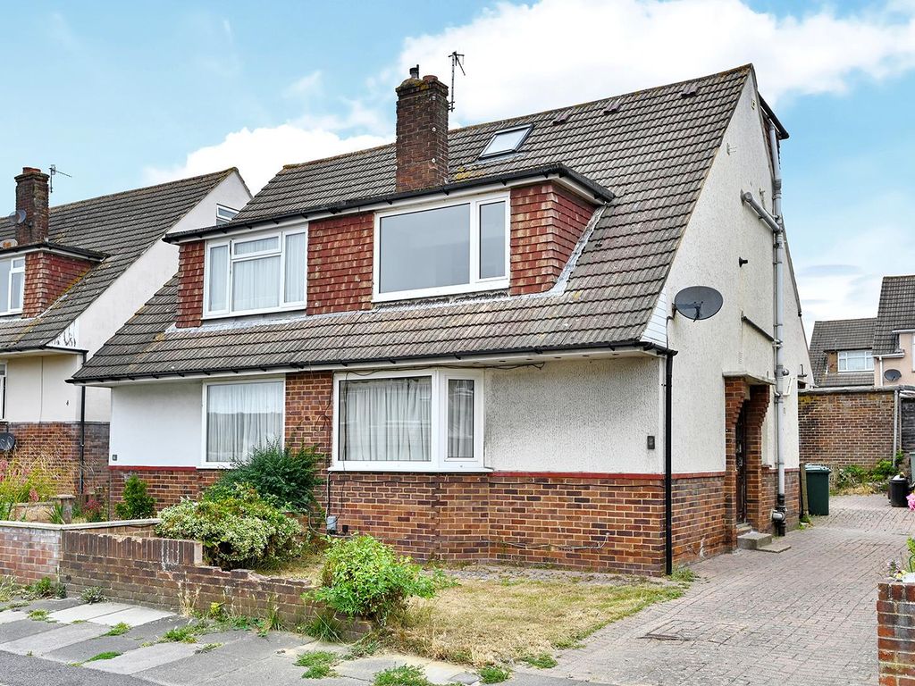 3 bed semidetached house for sale in Thornhill Rise, Portslade