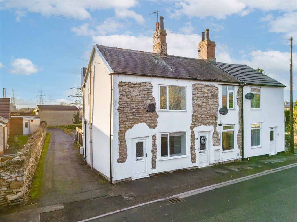2 bed terraced house for sale in North Road, Brotherton, Knottingley