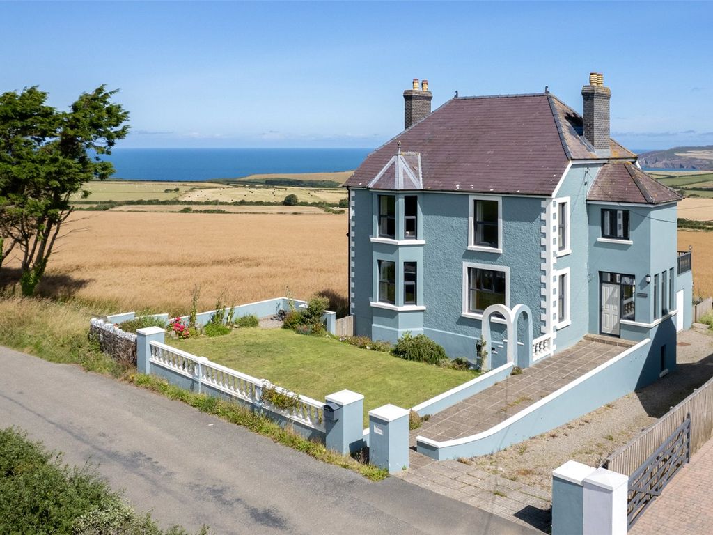 6 bed detached house for sale in Y Garth, Mathry, Haverfordwest SA62, £