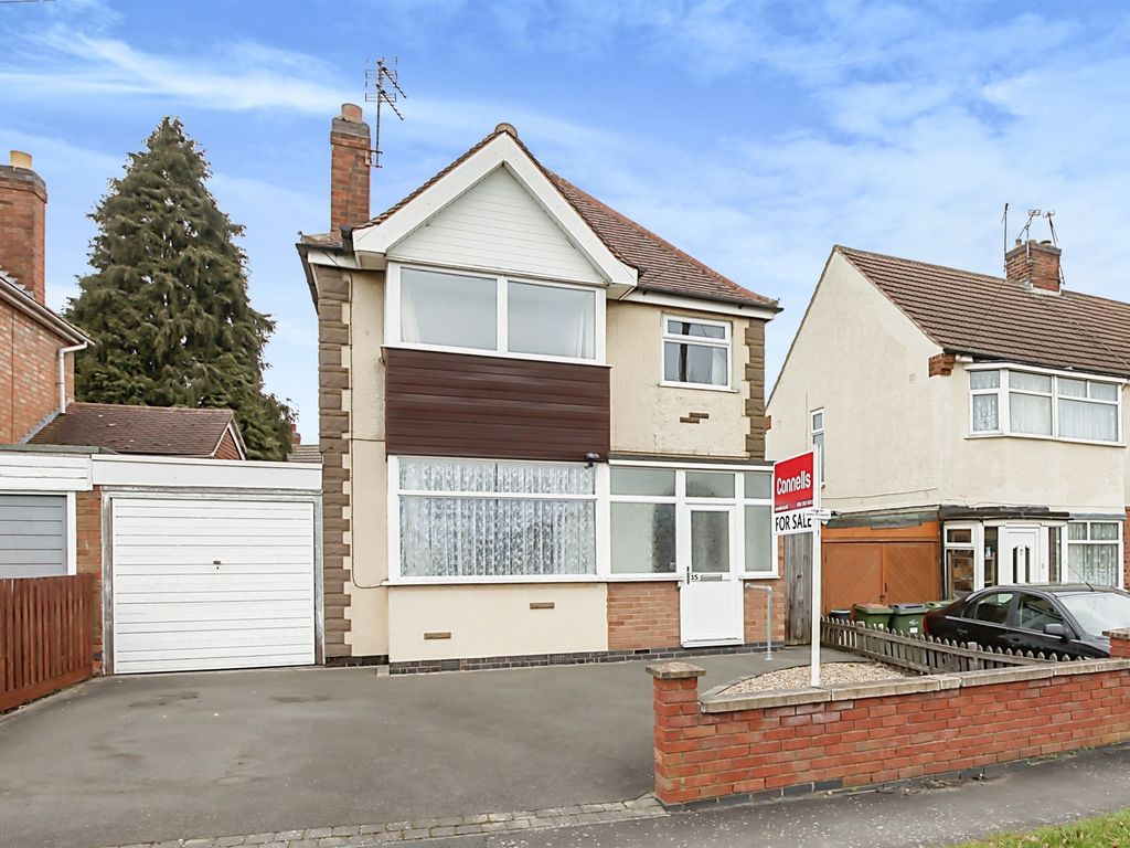 3 bed detached house for sale in Kingsway, Braunstone, Leicester LE3