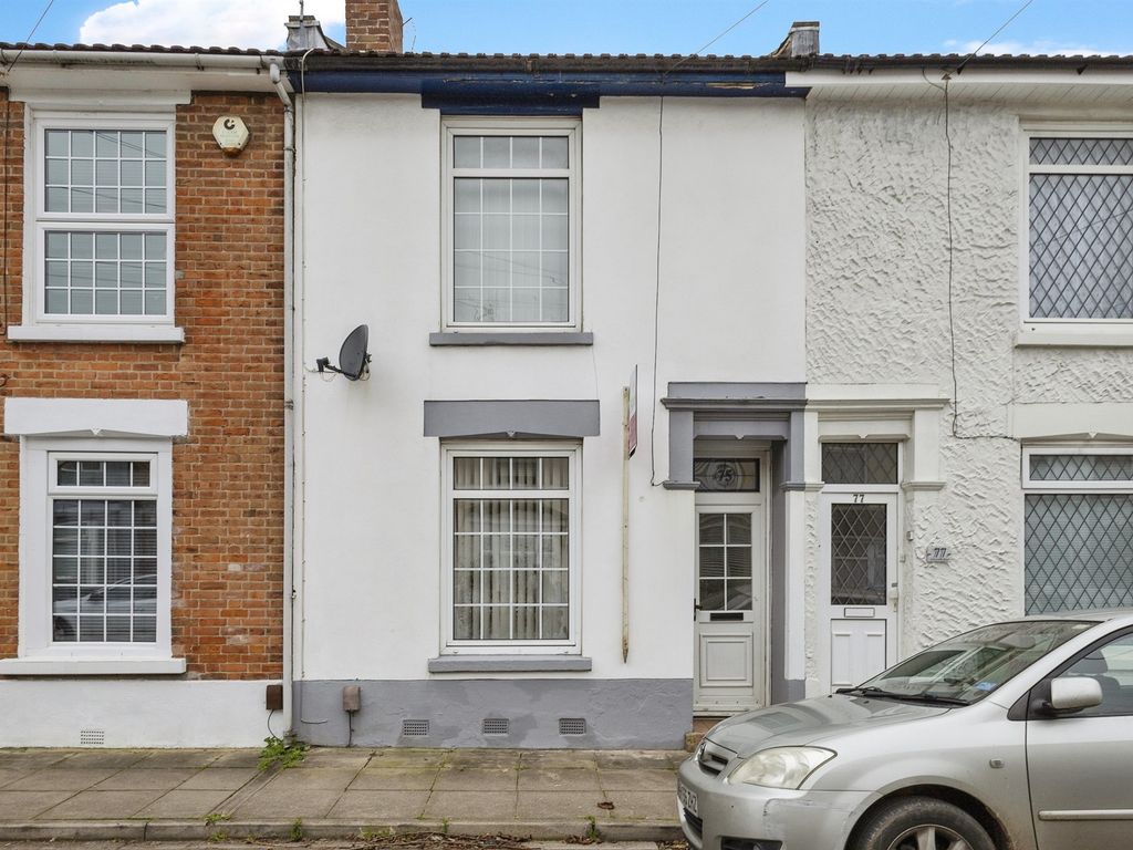 2 bed terraced house for sale in Emsworth Road, Portsmouth PO2, £