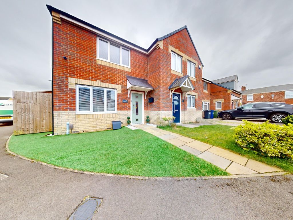 2 bed semidetached house for sale in Gerald Street, South Shields NE34