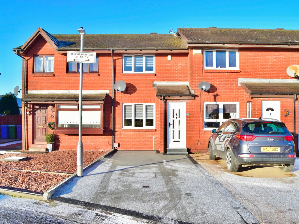 2 bed terraced house for sale in Maukinfauld Court, Glasgow G32, £