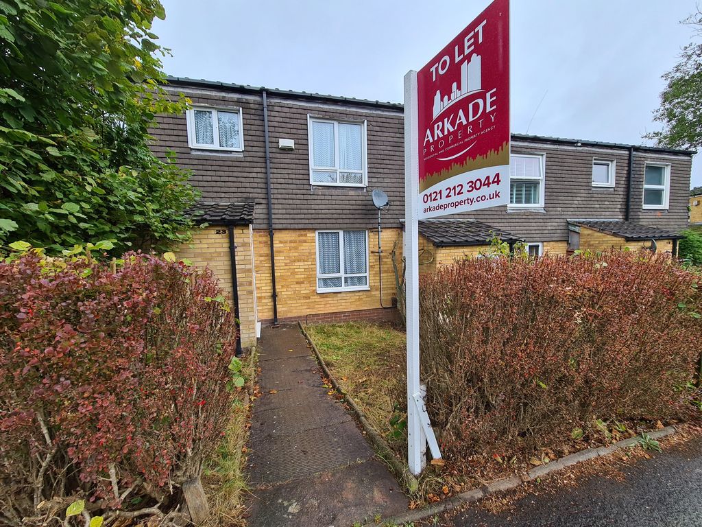 3 bed end terrace house to rent in Cross Farms Lane, Rubery, Birmingham