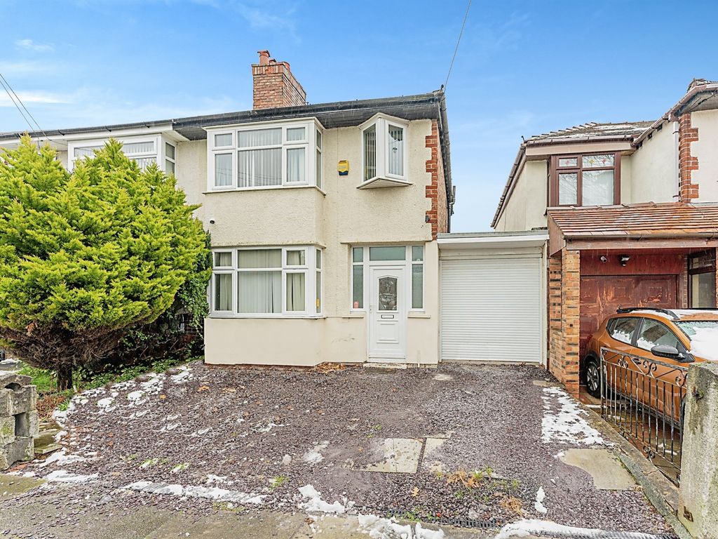 3 bed semidetached house for sale in Mill Road, Higher Bebington