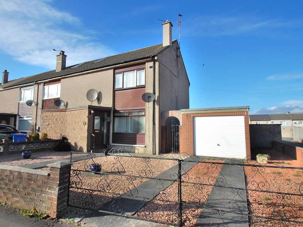 2 bed end terrace house for sale in Myreton Road, Grangemouth FK3, £