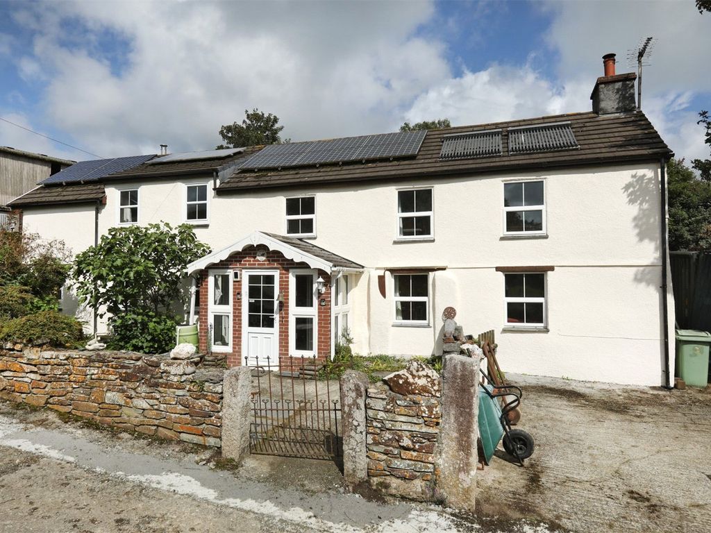 4 bed detached house for sale in Jacobstow, Bude, Cornwall EX23, £