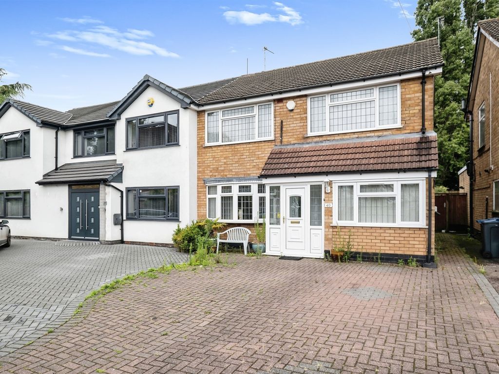 4 bed semidetached house for sale in Rosedene Drive, Handsworth Wood